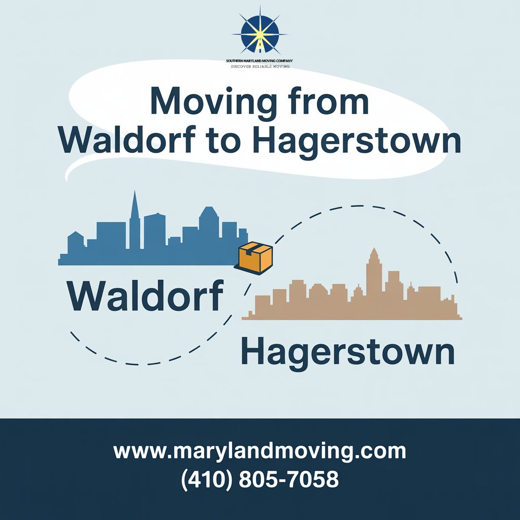 Reliable Local Moving Services from Waldorf to Hagerstown