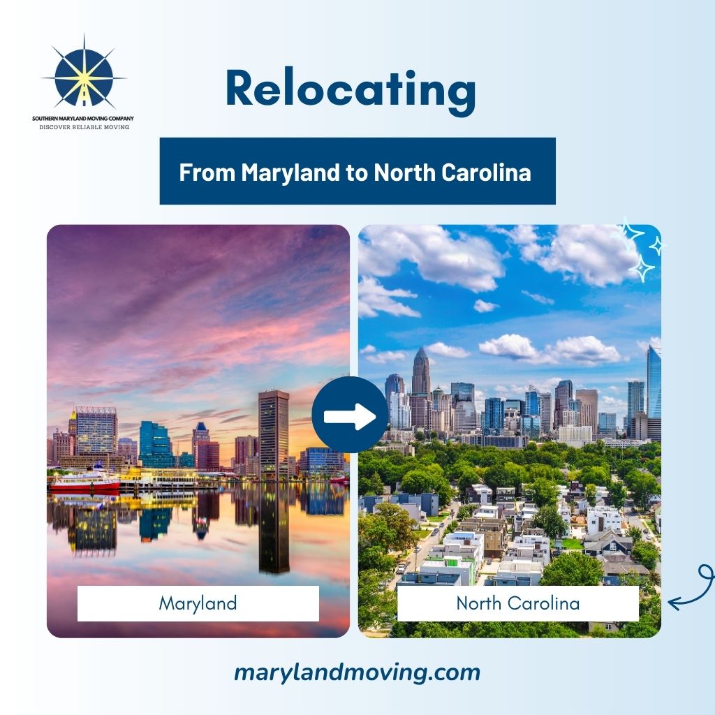 Maryland to North Carolina